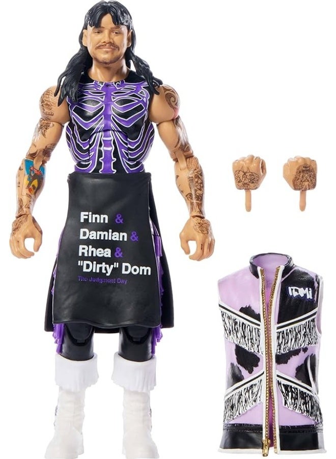 WWE Mattel WWE Elite Action Figure & Accessories, Series #119, 6-inch Collectible Dominik Mysterio with 25 Articulation Points & Swappable Hands - Image 1